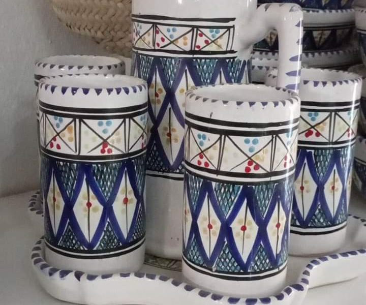 اواني فخارية تقليدية بلمسة الصانع المغربي